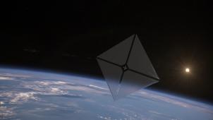 La Nasa teste un satellite avec voile solaire