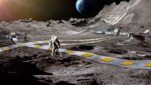 La NASA veut faire léviter un train sur la Lune