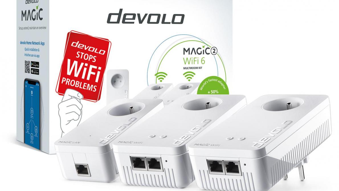 Testé pour vous : Devolo Magic 2 WiFi 6 Multiroom Kit - Soirmag