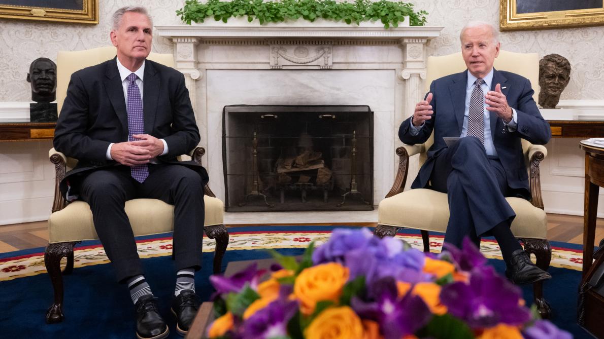 Etats-Unis : Biden et McCarthy trouvent un « accord de principe » pour éviter un défaut de paiement