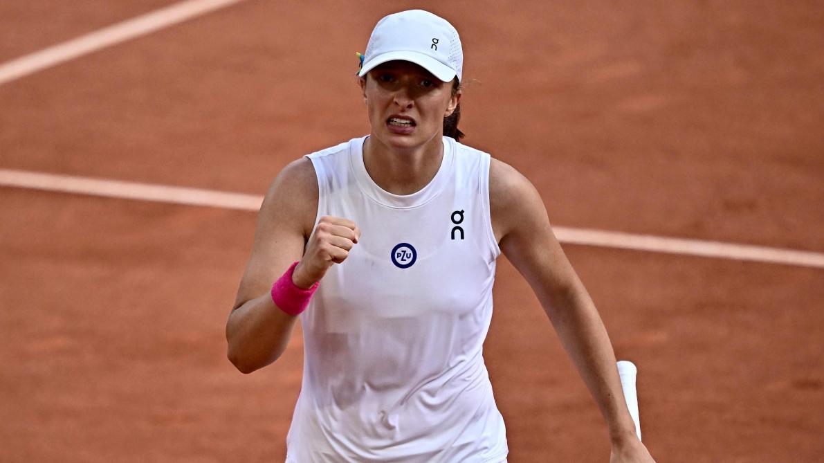 Roland-Garros: Iga Swiatek bousculée par Beatriz Haddad Maia, mais qualifiée pour une nouvelle finale (vidéo)