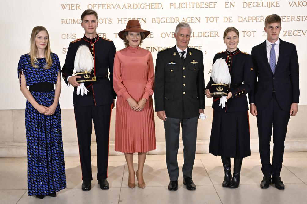 La Princesse Elisabeth a prêté serment en tant qu’officier (photos)