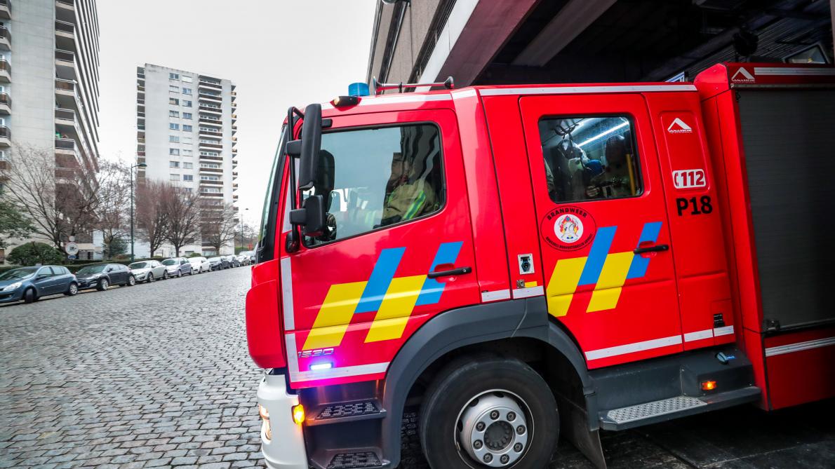Bruxelles : un restaurant ravagé par un incendie (photos)