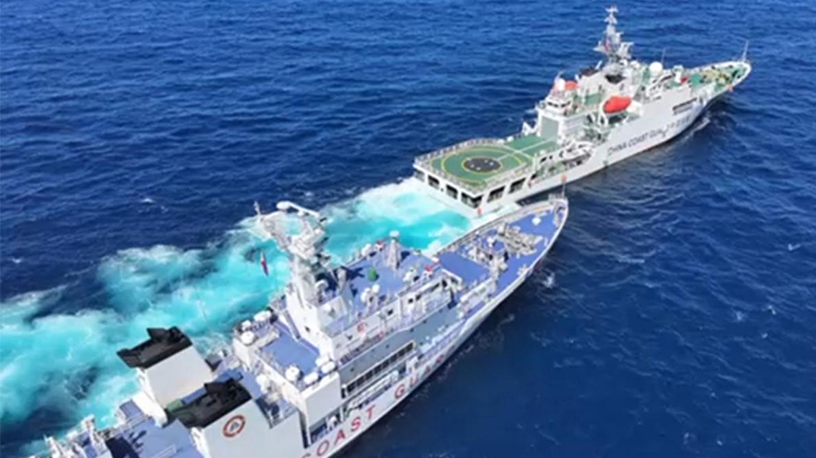 Les garde-côtes philippins accusent la Chine de manœuvres « dangereuses »
