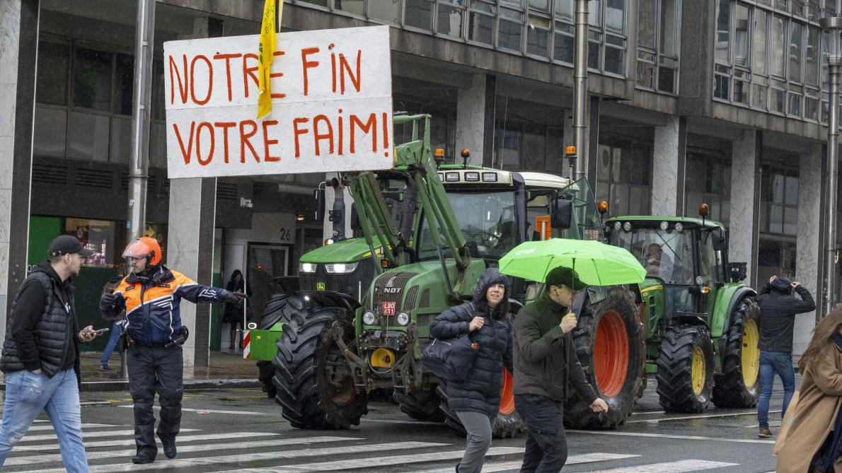 La réponse européenne à la crise agricole est encore loin de satisfaire les fermiers en colère