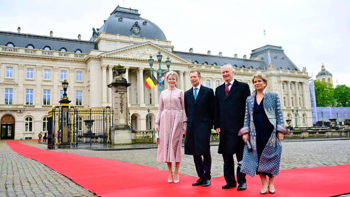 Les images de l’arrivée du Duc Henri de Luxembourg au Palais royal
