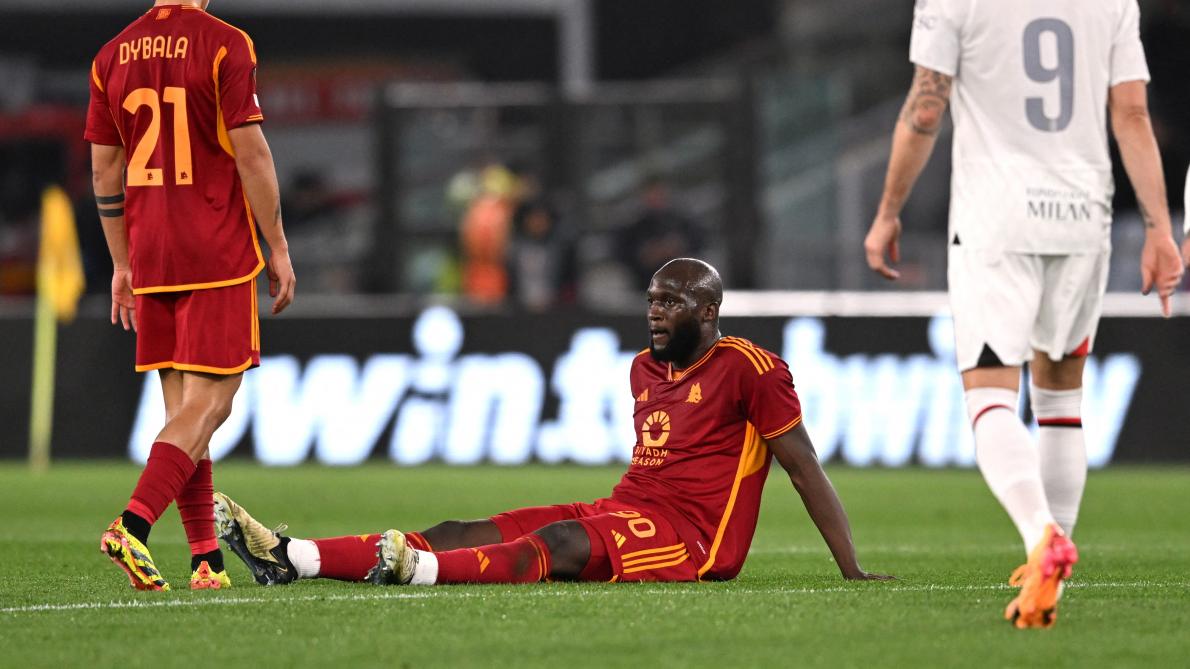 Inquiétude pour les Diables rouges à moins de deux mois de l’Euro : Romelu Lukaku sort sur blessure contre l’AC Milan