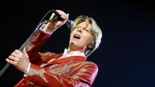 David Bowie a toujours manifesté une passion pour l’art. © Martin Bureau/AFP