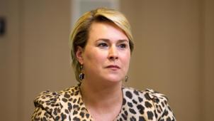 La ministre Céline Fremault n’a pas apprécié du tout la sortie d’Yvan Mayeur. © Nicolas Maeterlinck/Belga