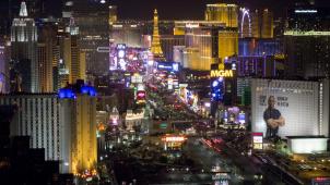 Plusieurs Etats américains sont connus comme étant les meilleurs endroits au monde pour créer une société fictive. Parmi eux, le Delaware, ou le Nevada, où se situe Las Vegas. © Saul Loeb/AFP