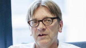 Guy Verhofstadt
: «
geler
» les pourparlers avec Ankara. © Adrian Hancu