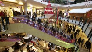 Les centres commerciaux comme City
2 font le plein en décembre.
