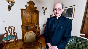 M gr  Emmanuel Cabello, le vicaire de l’Opus Dei en Belgique, ne désespère pas de voir la société se rechristianiser.