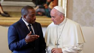 Le pape François avait reçu le président Kabila à l’automne dernier pour discuter de la crise politique au Congo. Mais plus de trois mois de médiation de l’Eglise catholique entre le régime et l’opposition n’ont pas permis de sortir de l’impasse... © Reuters.