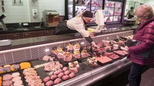 Du côté des boucheries, 71
% des professionnels estiment que le nombre de clients est resté stable, voire a même augmenté durant les «
jours sans viande
».