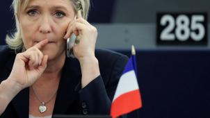 Marine Le Pen
: sous pression. © Reuters.