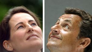 Défi pour Ségolène Royal face à Nicolas Sarkozy. © AFP