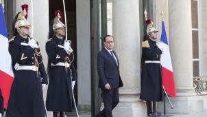 Avant François Hollande, six locataires ont occupé les lieux sous la V e République. © Maxppp.
