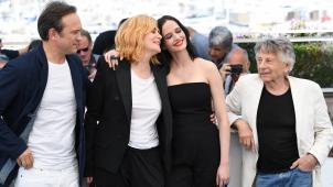 Vincent Perez, Emmanuelle Seigner et Eva Green jouent dans le nouveau film de Roman Polanski. ©PhotoNews