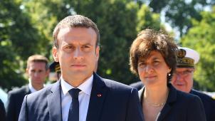 Emmanuel Macron et Sylvie Goulard © Reporters