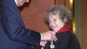 Suzy Falk a été faite Chevalier de l’ordre de Léopold II. © Belga