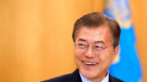 Moon Jae-in fait ce qu’il avait promis. © Reuters.
