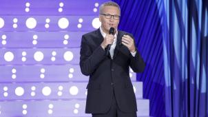 Laurent Ruquier dans «
On n’est pas couché
» sur France 2. FREDERIC DUGIT