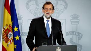 Mariano Rajoy ce vendredi soir © EPA