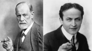 Sigmund Freud, Harry Houdini. © D.R.