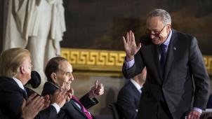 Le leadeur des Démocrates au Sénat, Chuck Schumer ne veut rien lâcher sur le sort des «
dreamers
».