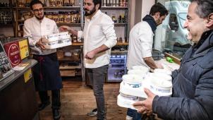 Le restaurant Racines, à Ixelles, s’adresse entre autres à Giuliano pour la livraison de produits frais venus d’Italie.