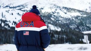 Ralph Lauren a fourni une veste chauffante à l’équipe olympique américaine.