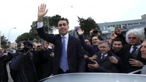 Le Mouvement 5 Etoiles du jeune leader Luigi Di Maio est le grand vainqueur des élections. © Reuters