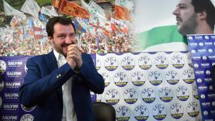 Matteo Salvini a vitupéré «
l’invasion
» de son pays.