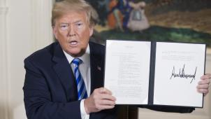 Trump annonce le retrait de l’accord iranien.