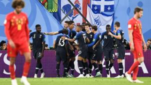 SOCCER : France vs Belgium - World Cup 2018 - 07_10_2018