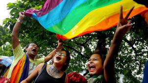 A l’annonce de la Cour suprême qui dépénalise l’homosexualité, la communauté LGBT a laissé exploser sa joie.