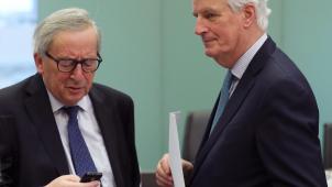 Jean-Claude Juncker et Micehl Barnier © Reuters