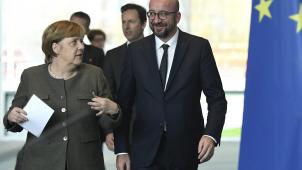 Après une halte à Varsovie pour une rencontre avec le Premier ministre, Charles Michel a déjeuné à Berlin avec Angela Merkel avant de repartir pour Bruxelles dans l’après-midi.