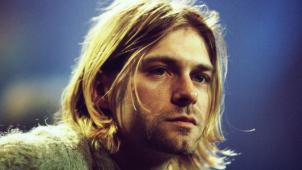 Le chanteur de Nirvana en novembre 1993.