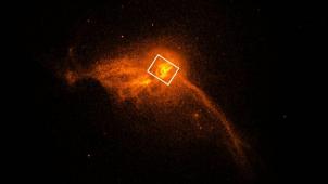 L’image d’un trou noir
: une claque pour les théories alternatives de la cosmologie.