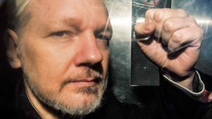 Julian Assange, le 1er mai dernier.
