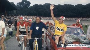 Eddy Merckx à la Cipale.