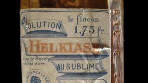 Le prodigieux flacon d’Helkiase a été retiré du marché avant guerre
: il n’était pas sans danger.