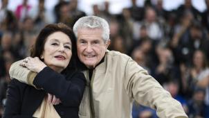 Claude Lelouch a bouclé la boucle de sa trilogie avec Anouk Aimée lors de la 72 e  édition du Festival de Cannes, en 2019.