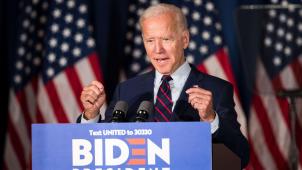 US-PRESIDENTIAL-CANDIDATE-JOE-BIDEN-CAMPAIGNS-IN-NEW-HAMPSHIRE