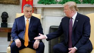 Donald Trump a reçu Viktor Orban, le 13 mai dernier à la Maison Blanche.