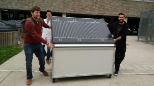 Les bioingénieurs de la KU Leuven ont inventé une nouvelle génération de panneaux solaires qui peuvent produire de l’hydrogène à partir de l’air ambiant.