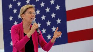 La démocrate Elizabeth Warren, qui siège au sénat, n’est pas ravie du calendrier des procédures de destitution.
