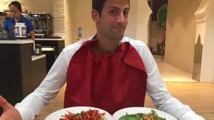 Novak Djokovic, l’un des adeptes les plus connus des régimes alimentaires  sans viande.